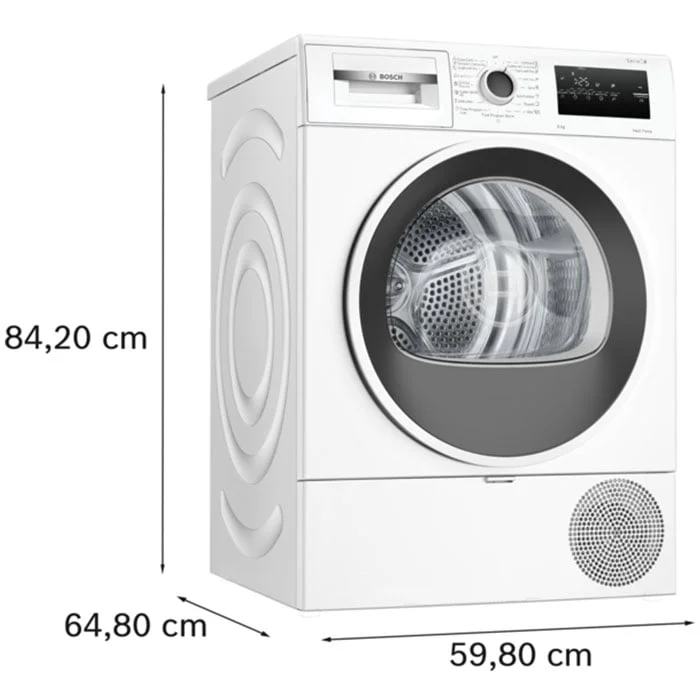 Сушилня Bosch WTH85209BY, серия 4, 8 kg