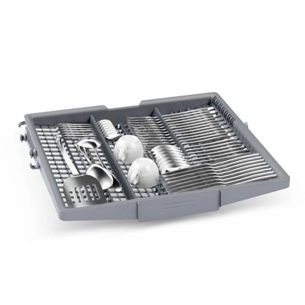 Съдомиялна машина Bosch SMS4EMC06E, свободностояща, серия 4, със защита от отпечатъци, за 14 комплекта, 60 cm, черен инокс