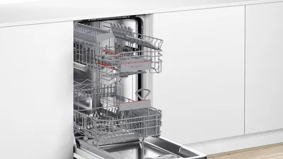 Съдомиялна машина Bosch SPV4EKX17E, за вграждане, серия 4, за 10 комплекта, 45 cm