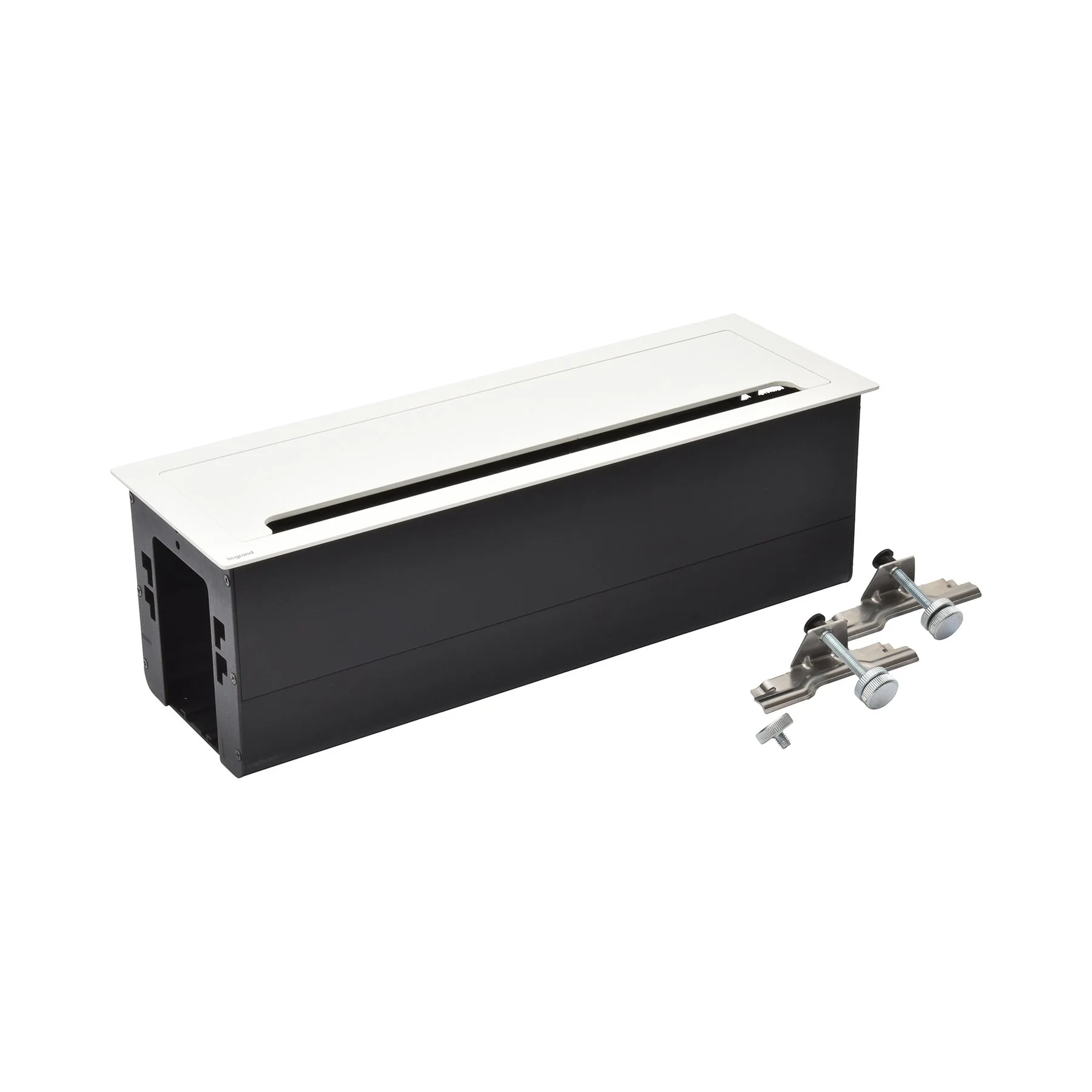 Furniture box Legrand Incara, empty module, 385 x 130 mm, white