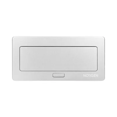Furniture box Orno, for installation, 3xM45, gray