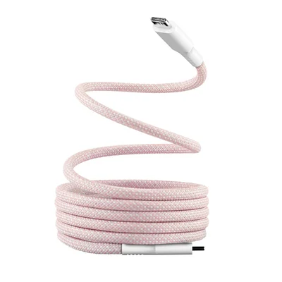 Кабел TNB, USB Type-C към USB Type-C, 1.5 m, розов