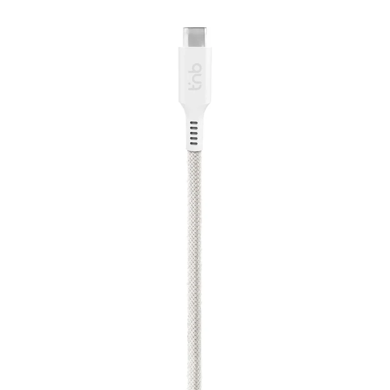 Кабел TNB, USB Type-C към USB Type-C, 1.5 m, бял