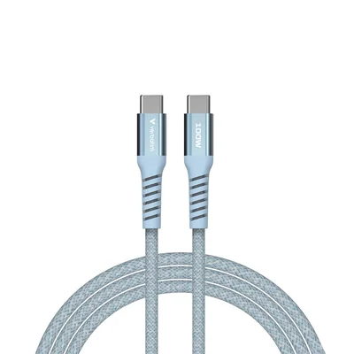 Кабел Verbatim Sync&Charge, магнитен, USB Type-C, 100 W, 120 cm, син