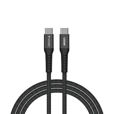 Кабел Verbatim Sync&Charge, магнитен, USB Type-C, 100 W, 120 cm, черен