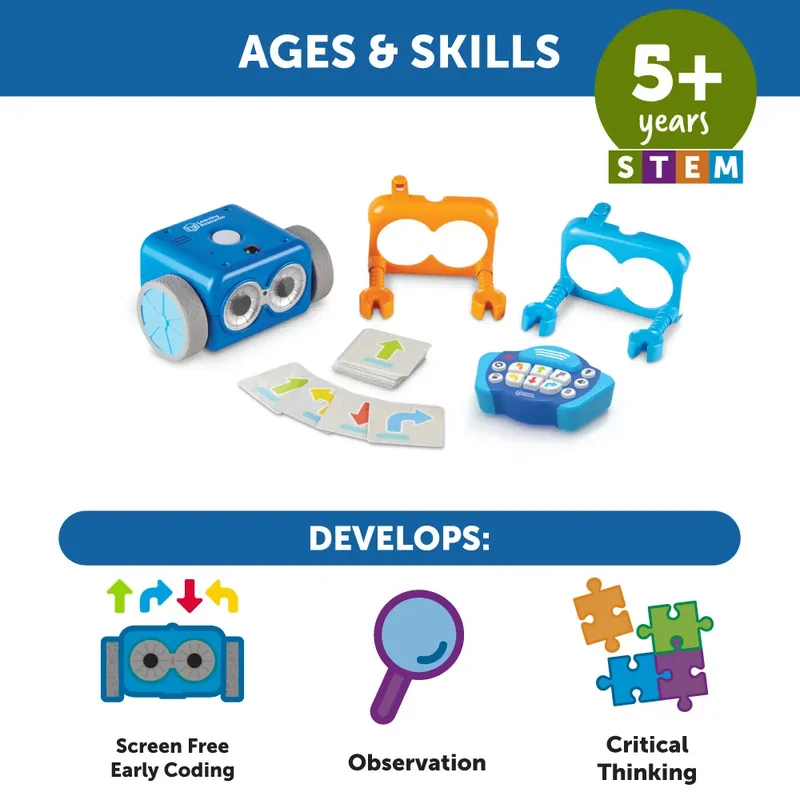 Robot for programming Learning Resources Botley 2.0, batteries AAA