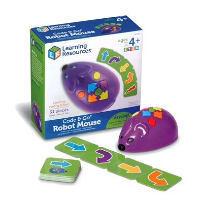 Learning Resources Мишка за програмиране, комплект от 31 части