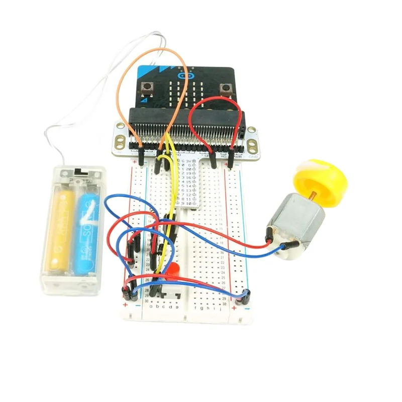 Basic kit Elecfreaks EF08180, with Micro:Bit board, batteries AAA
