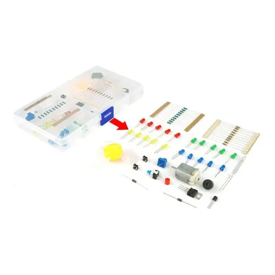 Basic kit Elecfreaks EF08180, with Micro:Bit board, batteries AAA