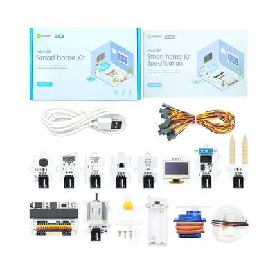 Kit Elecfreaks Smart Home EF08197, with Micro:Bit board, batteries AAA