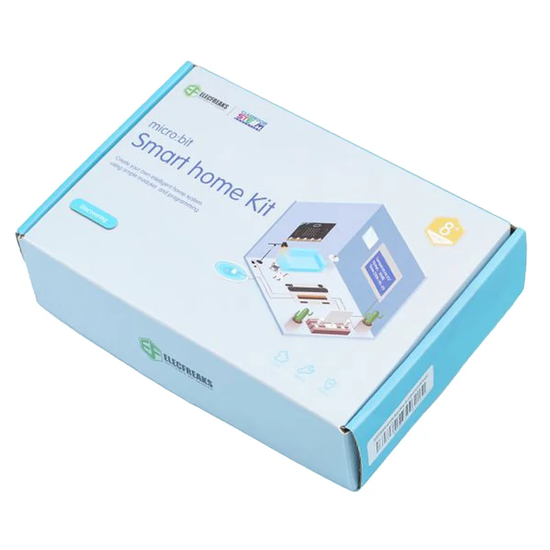 Kit Elecfreaks Smart Home EF08197, with Micro:Bit board, batteries AAA