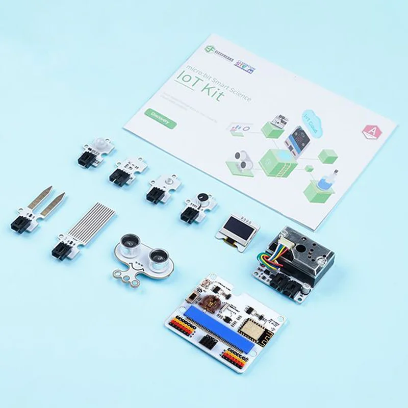 Kit Elecfreaks Smart IoT EF08203, with Micro:Bit board, batteries AAA
