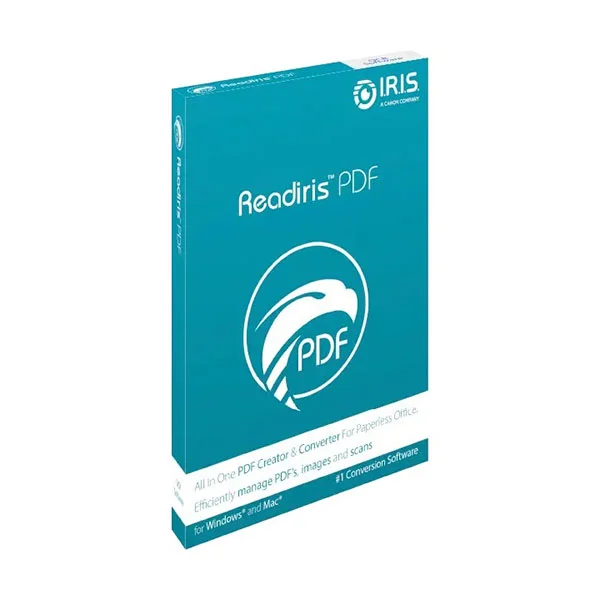 Софтуерен лиценз Readiris PDF Essential, безсрочен, за 1 потребител