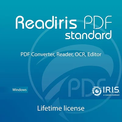 Софтуерен лиценз Readiris PDF Essential, безсрочен, за 1 потребител