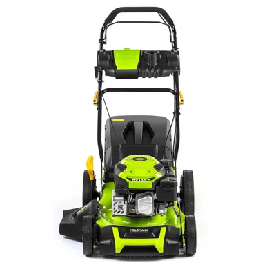 Lawn mower for grass Fieldmann FZR 4616-144B, petrol
