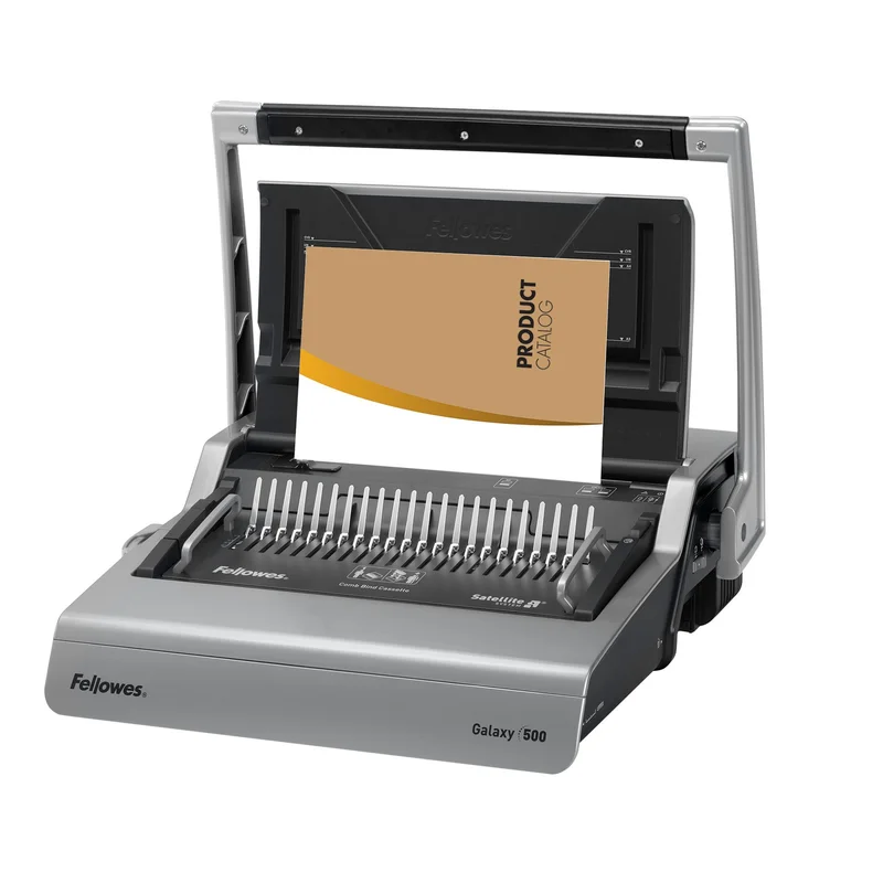 Fellowes Galaxy binding machine, manual, with plastic spiral, A4, up to 500 sheets