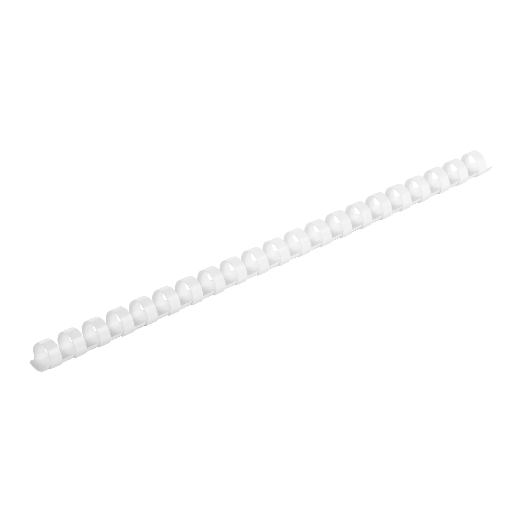 Top Office Binding Spirals, 12 mm, white, 100 pieces