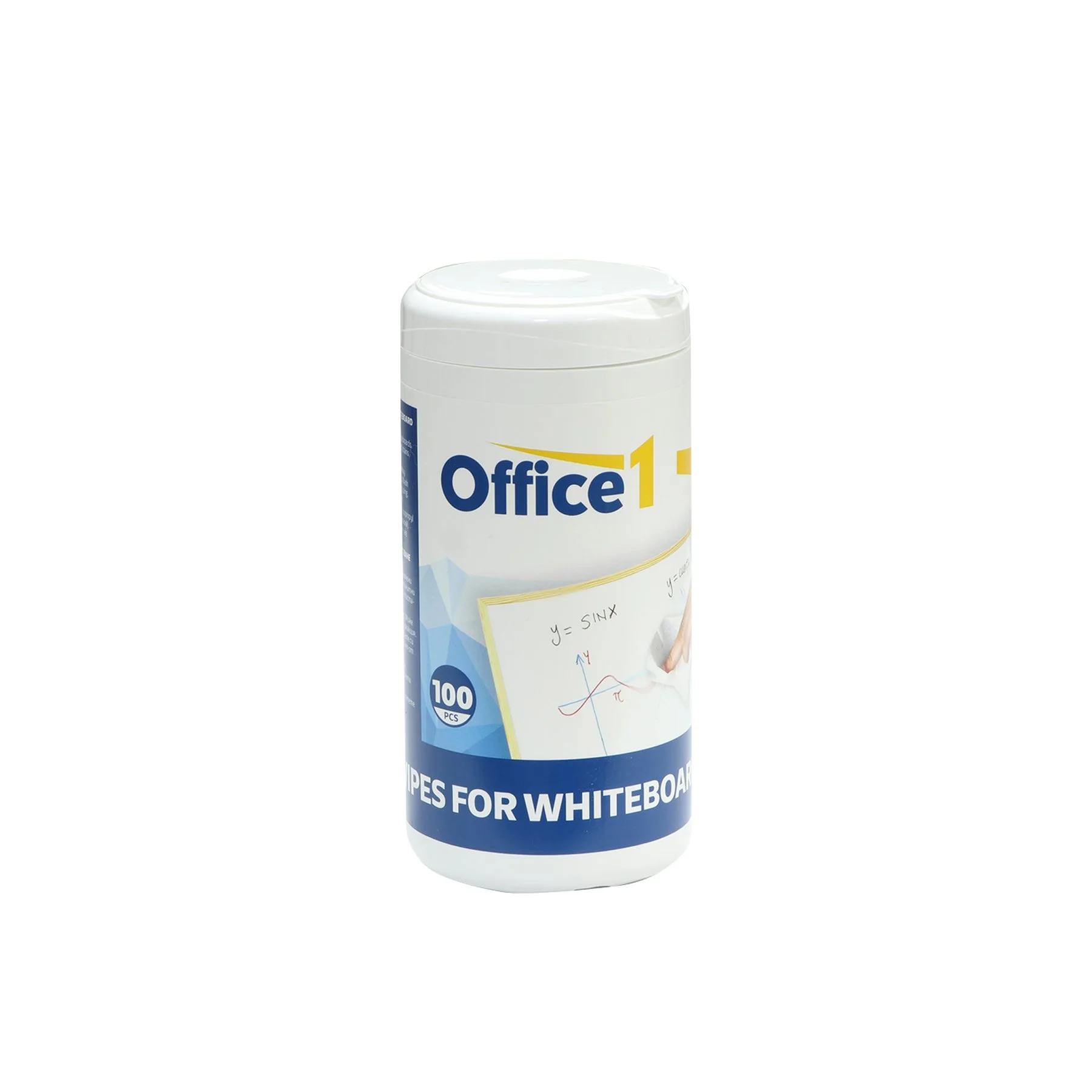 Office 1 Whiteboard cleaning wipes, 100 pcs
