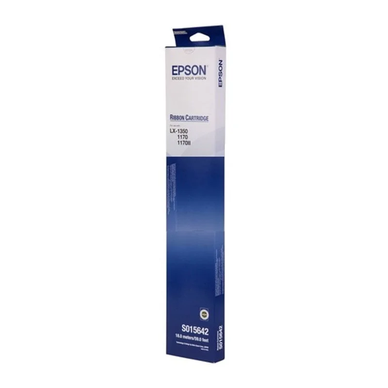Epson Ribbon LX1350, C13S015642, SIDM, black