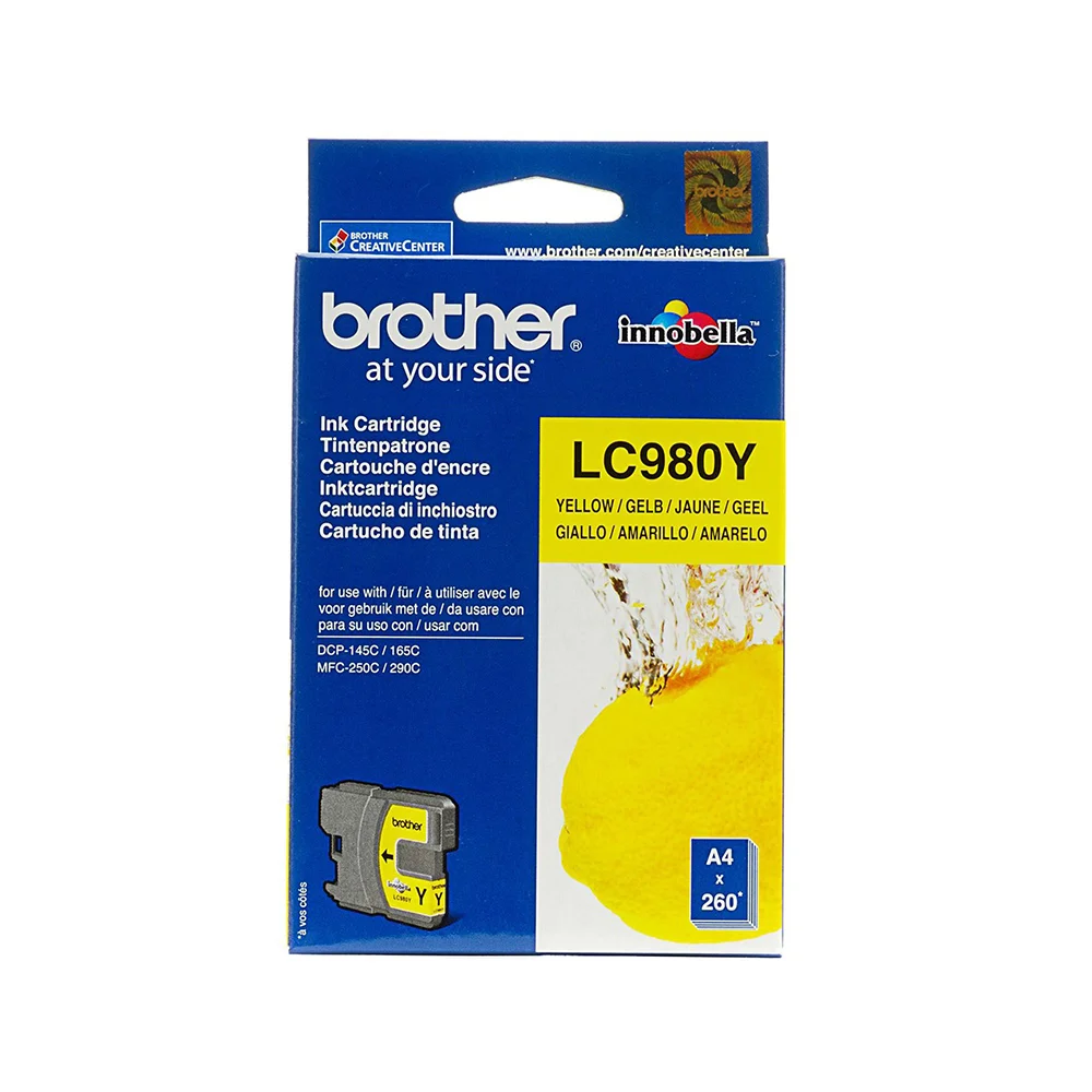 Brother Cartridge LC980 Yellow