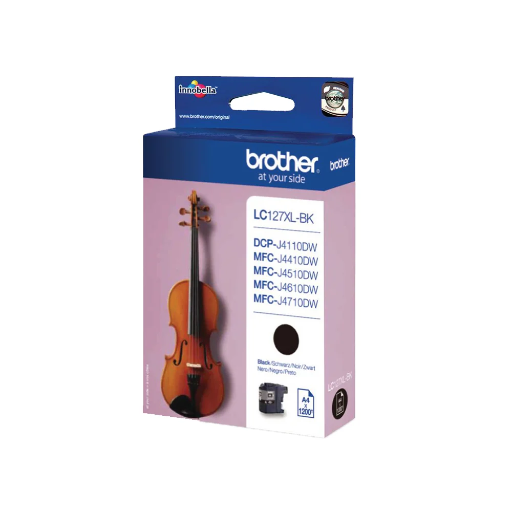 Brother Cartridge LC127XL Black J4510DW, 1200 pages/5%