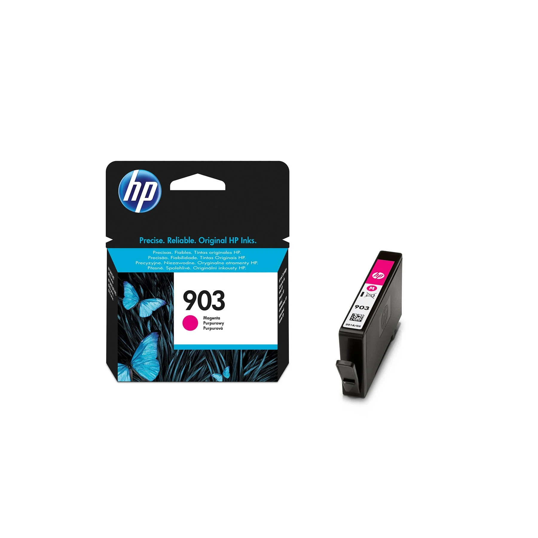 HP Cartridge No.903, T6L91AE, 315 pages/5%, Magenta