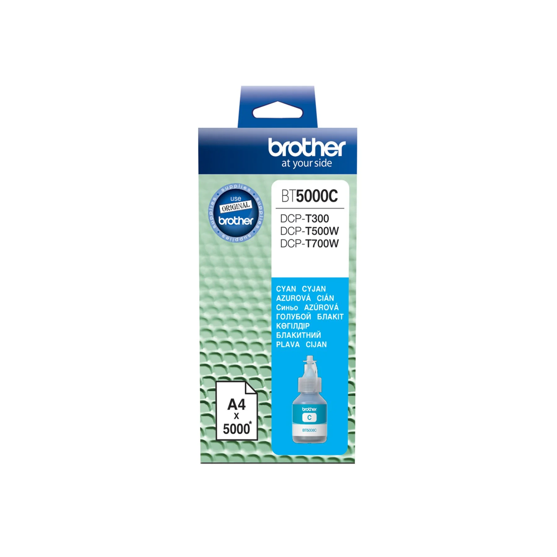 Brother Ink BT-5000 Cyan, 5000 pages/5%