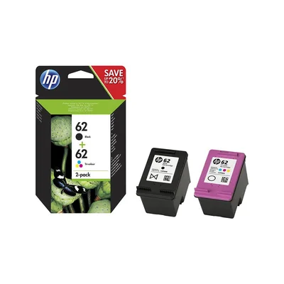 HP Cartridge N9J71AE, No62, Black + Color