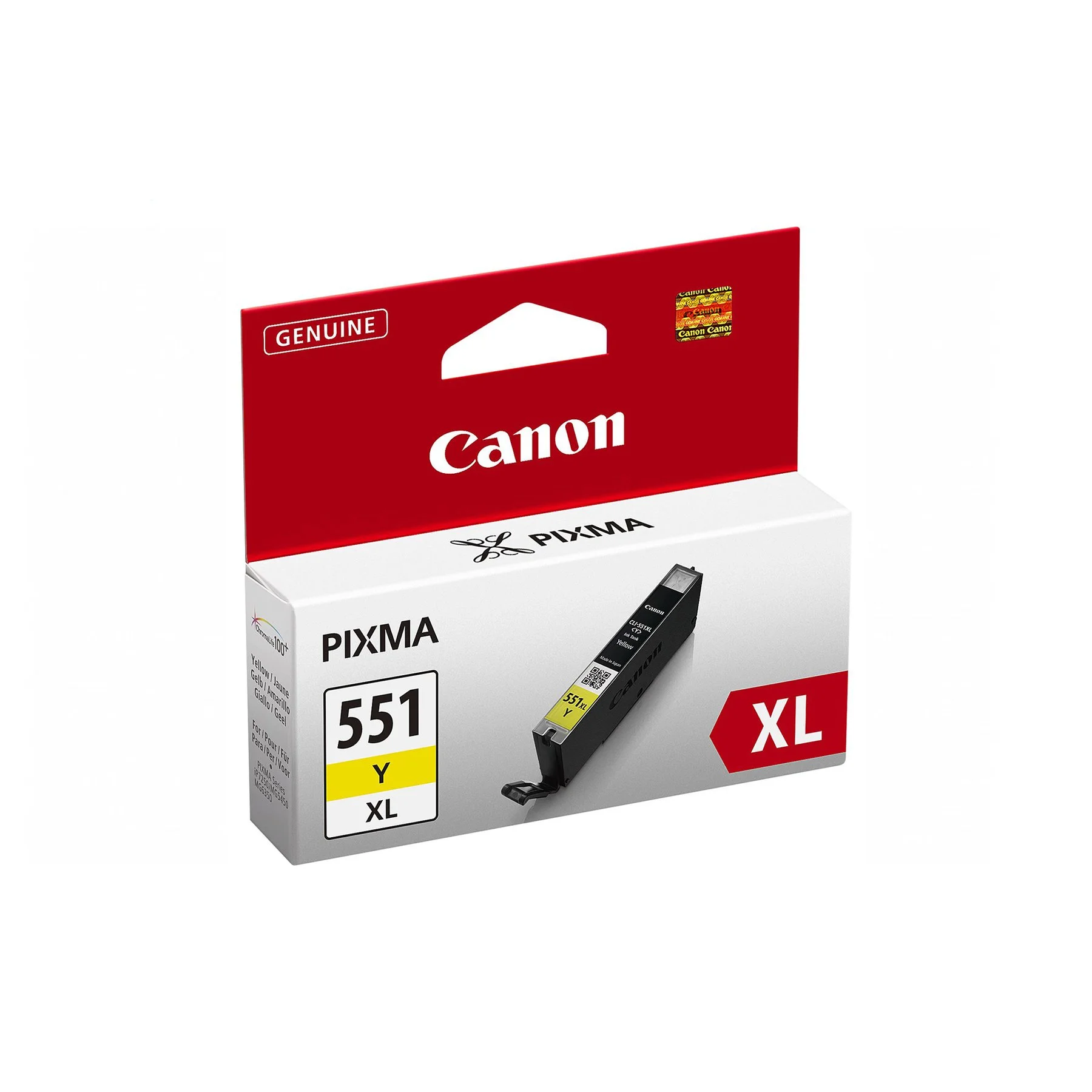 Canon Cartridge CLI-551XL, Yellow