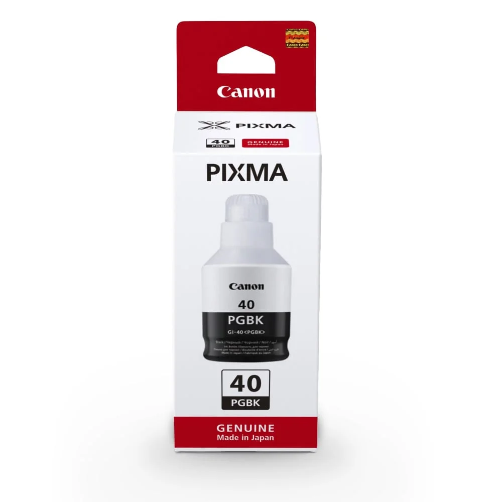 Canon Ink GI-40BK, 6000 pages, Black