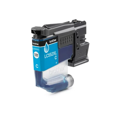 Оригинален патрон Brother LC-552XL, MFC-J3660/90, 1500 страници/5%, Cyan