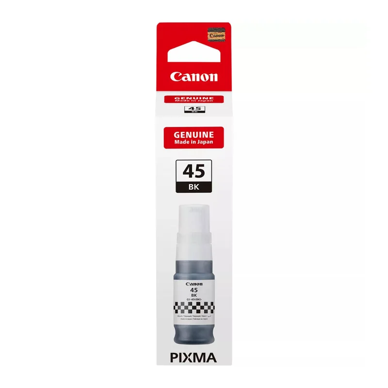 Оригинално мастило за принтер Canon GI-45BK, GX1040/2040, 3000 страници/5%, Black
