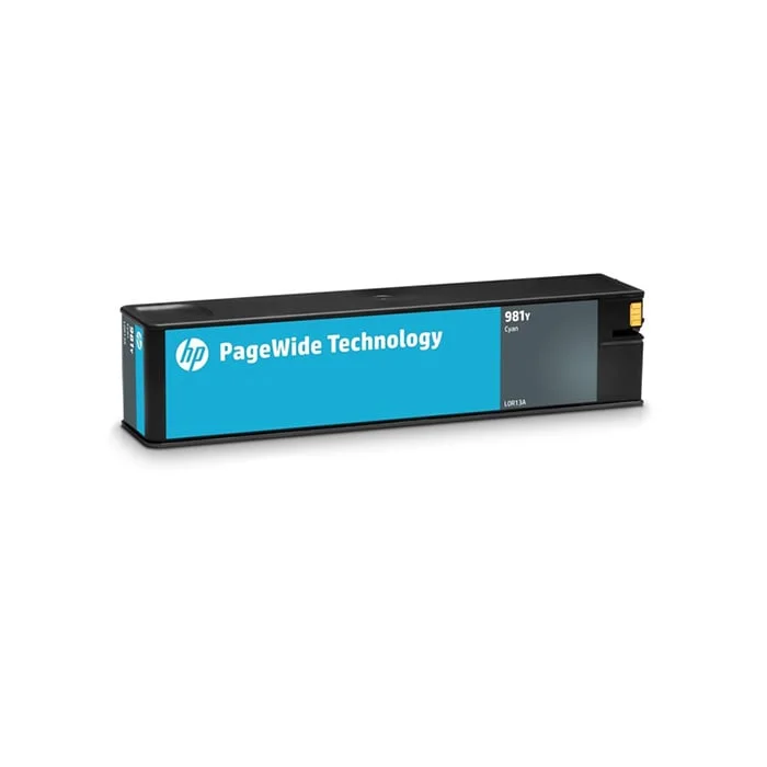 HP Cartridge L0R13A, 981Y, 16,000 pages/5%, Cyan