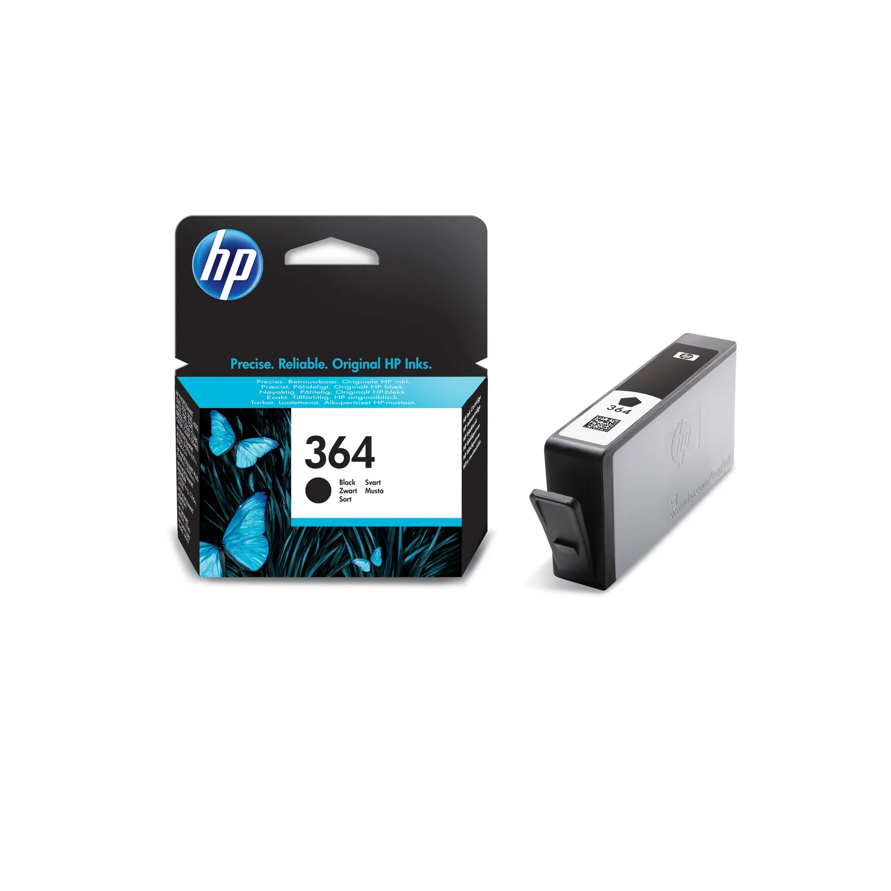 HP Cartridge CB316EE, NO364, Black