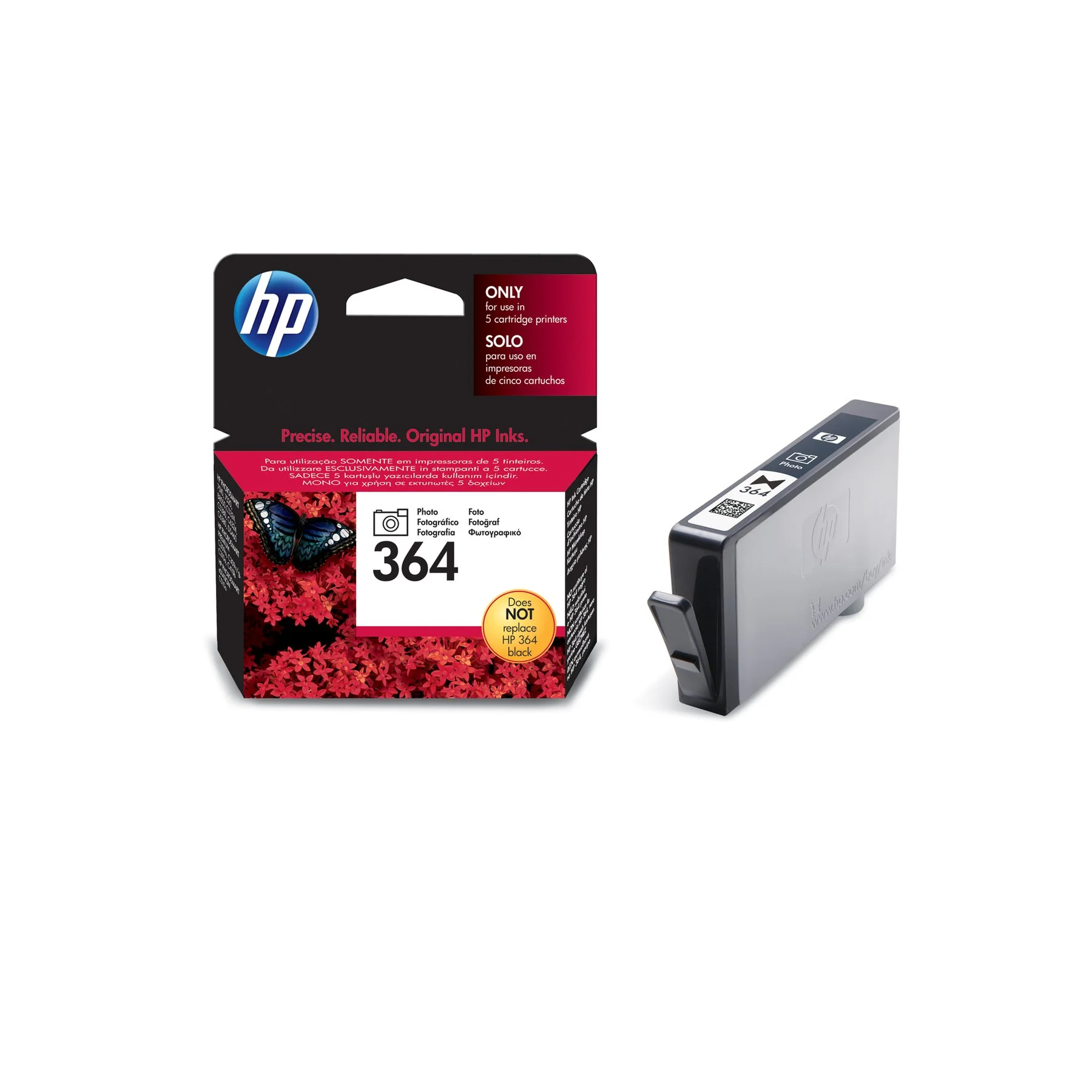 HP Cartridge CB317EE, NO364, Photo Black
