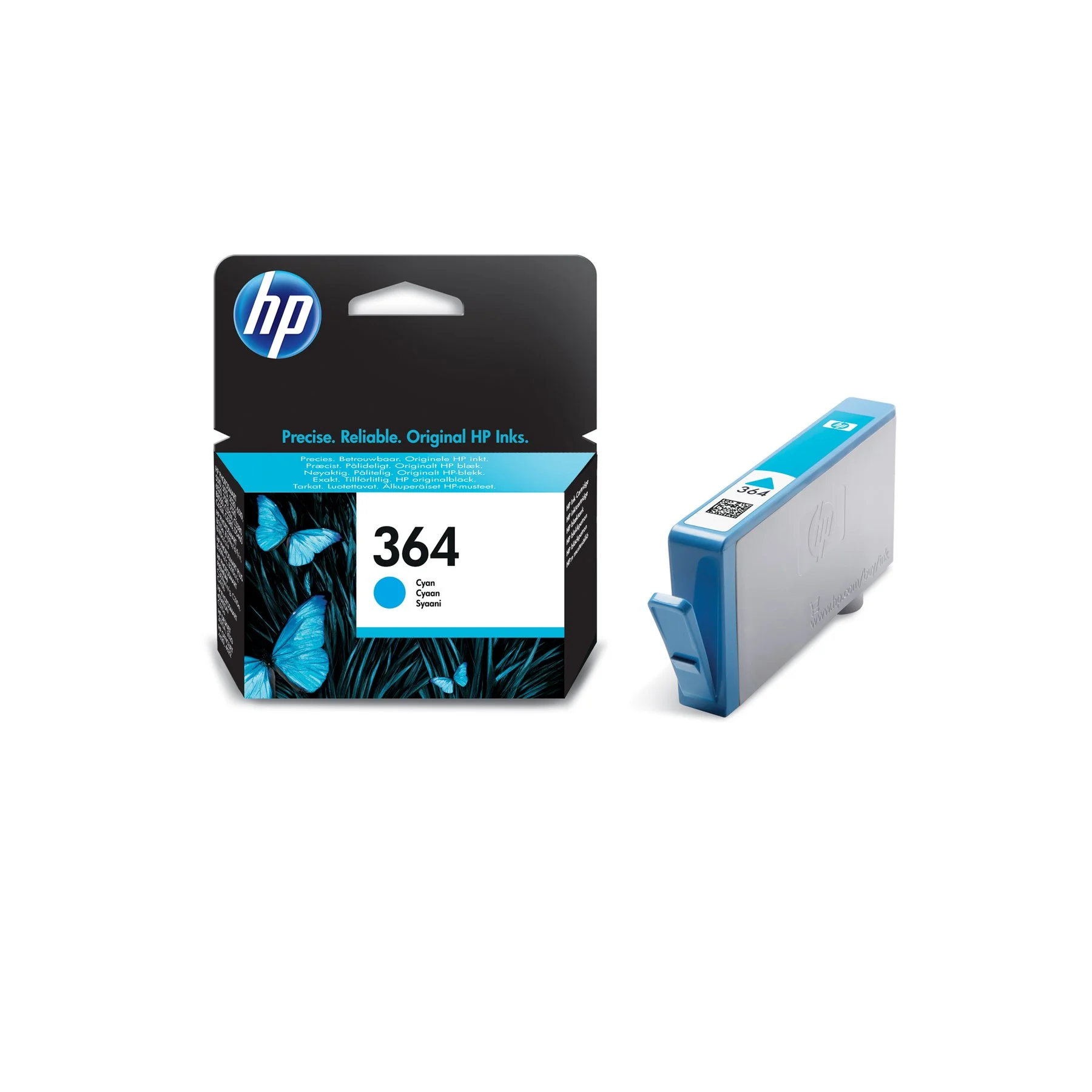 HP Cartridge CB318EE, NO364, Cyan
