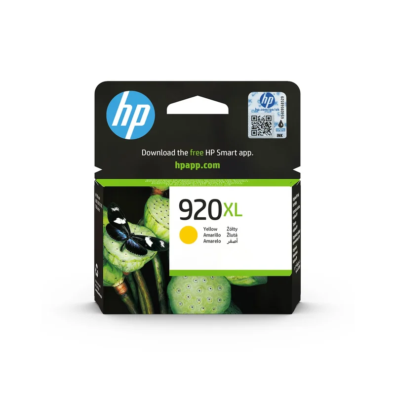 HP Cartridge CD974AE, NO920XL, Yellow