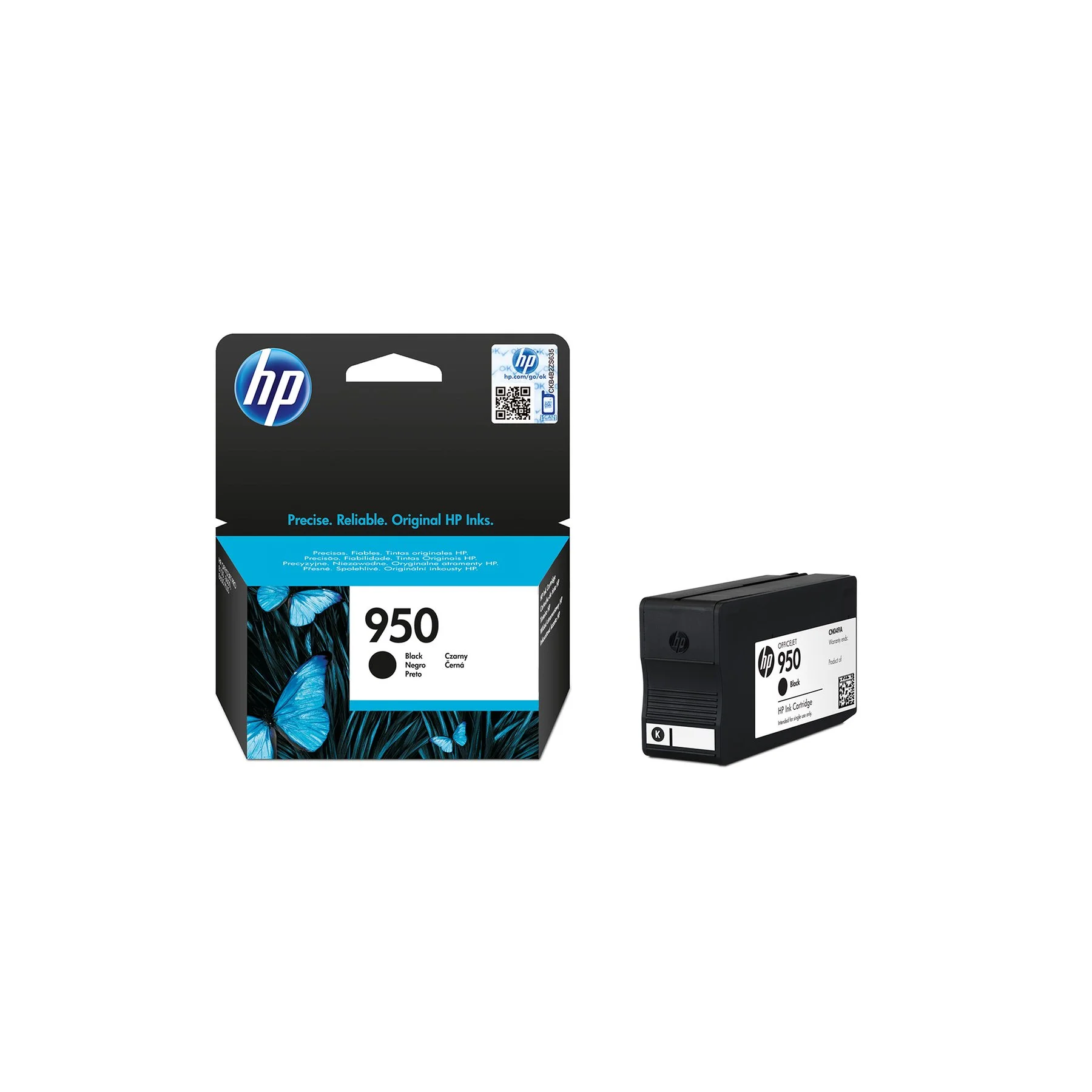 HP Cartridge CN049AE, 1000 pages/5%, NO950, Black