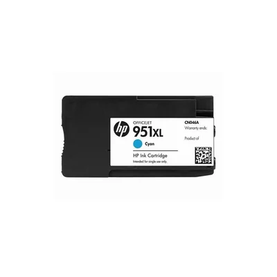 Original cartridge HP CN046AE (No.951XL), 1,500 pages/5%, Cyan