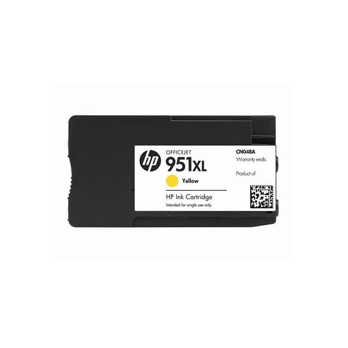 Original cartridge HP CN048AE (No.951XL), 1,500 pages/5%, Yellow