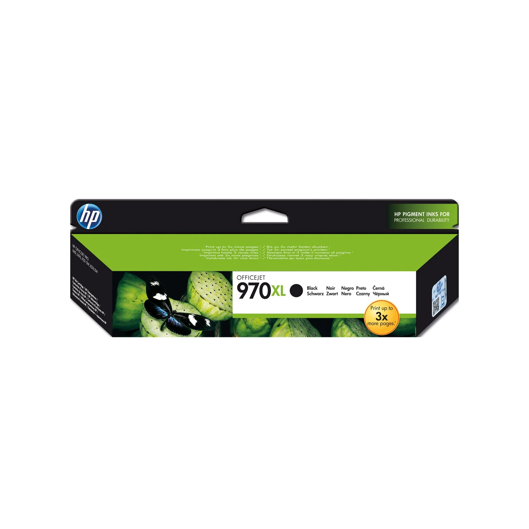 HP Cartridge CN625AE, X451dw/X551dw, NO970XL, 9200 pages/5%, Black