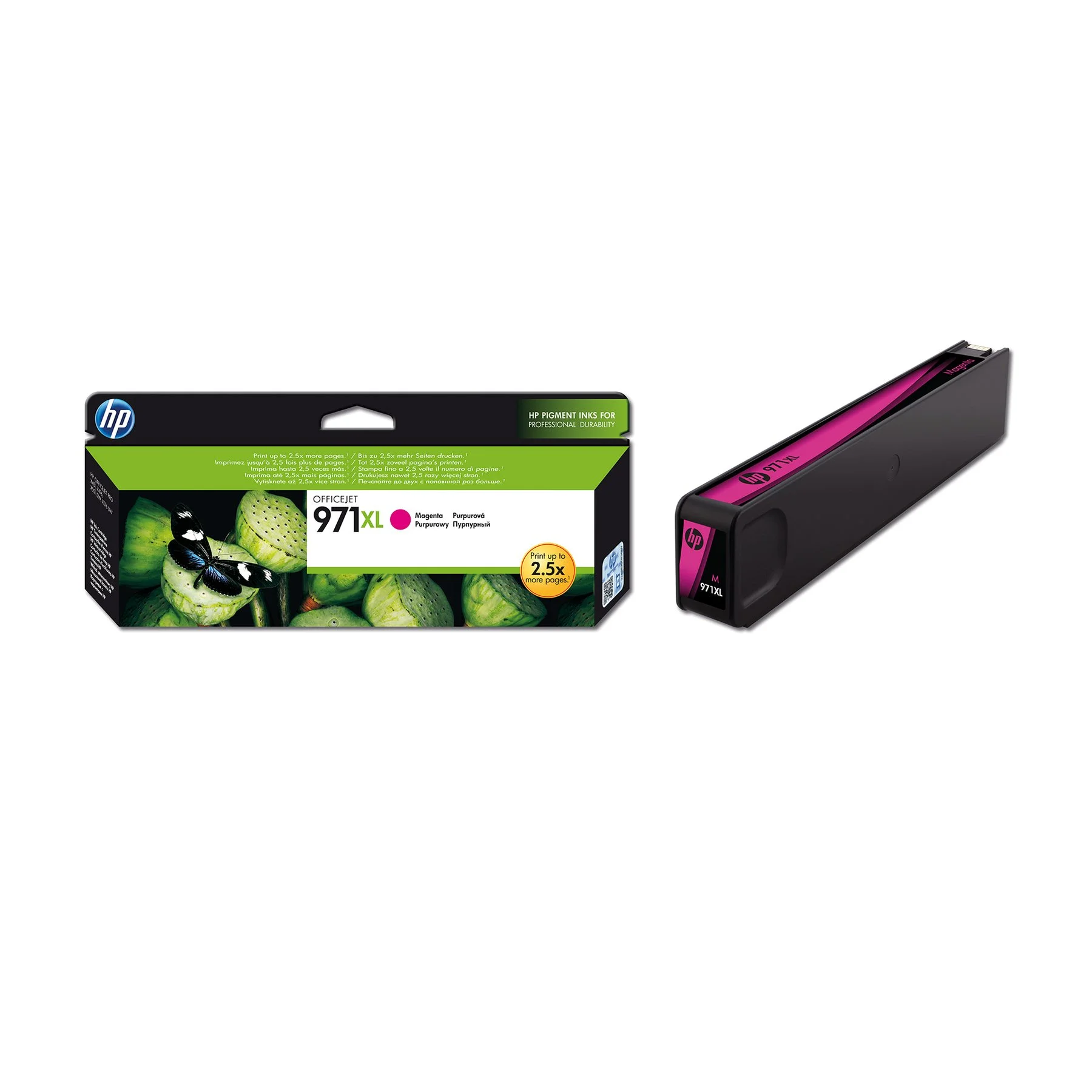 HP Cartridge CN627AE, X451dw/X551dw, NO971XL, 6600 pages/5%, Magenta