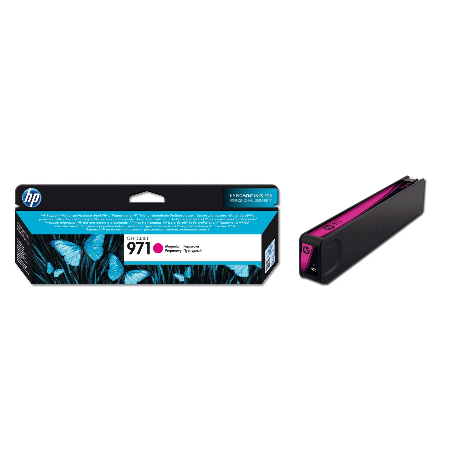 HP Cartridge CN623AE, 971, Magenta