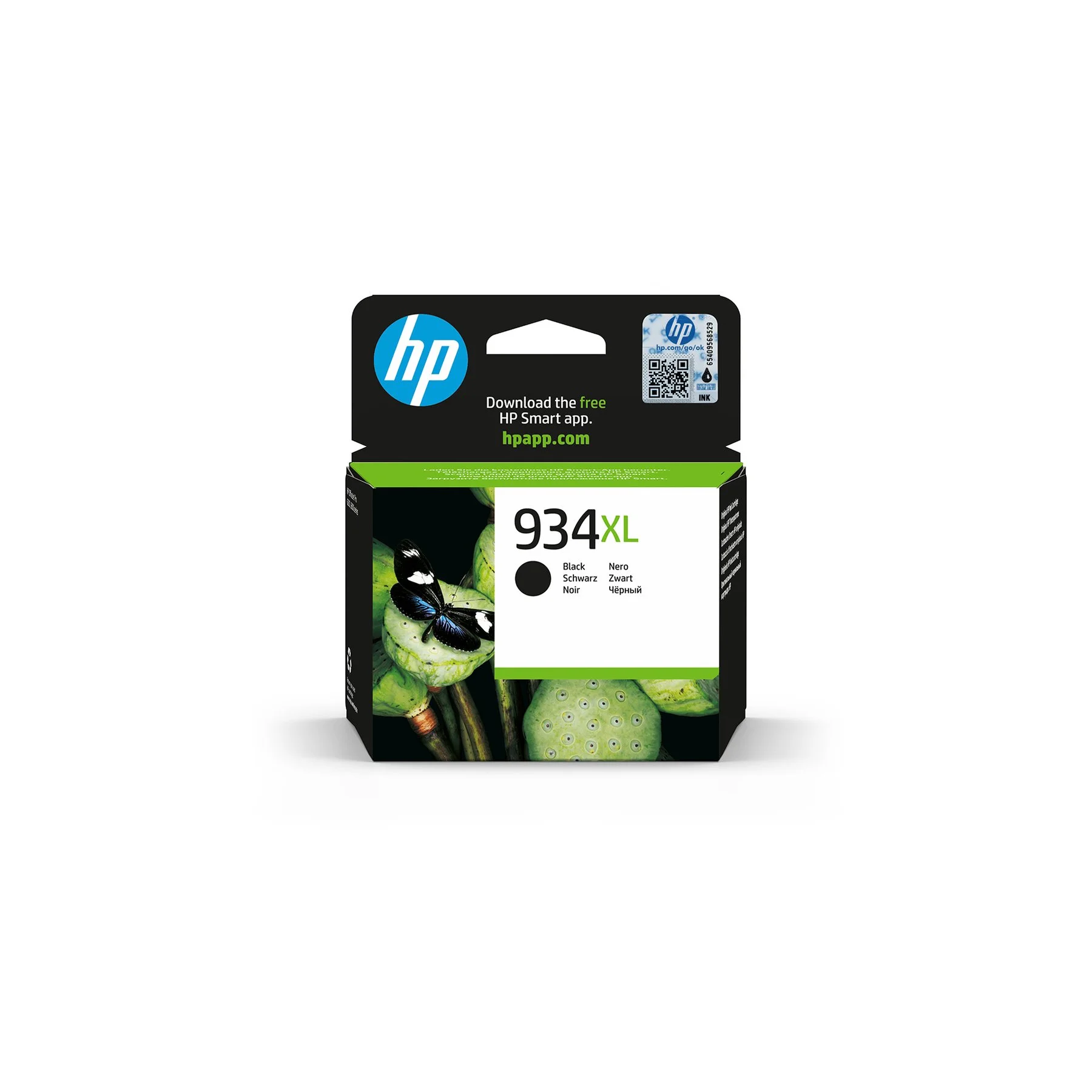 HP Cartridge C2P23AE, NO934XL, 1000 pages/5%, Black