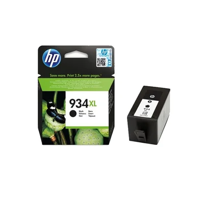 HP Cartridge C2P23AE, NO934XL, 1000 pages/5%, Black