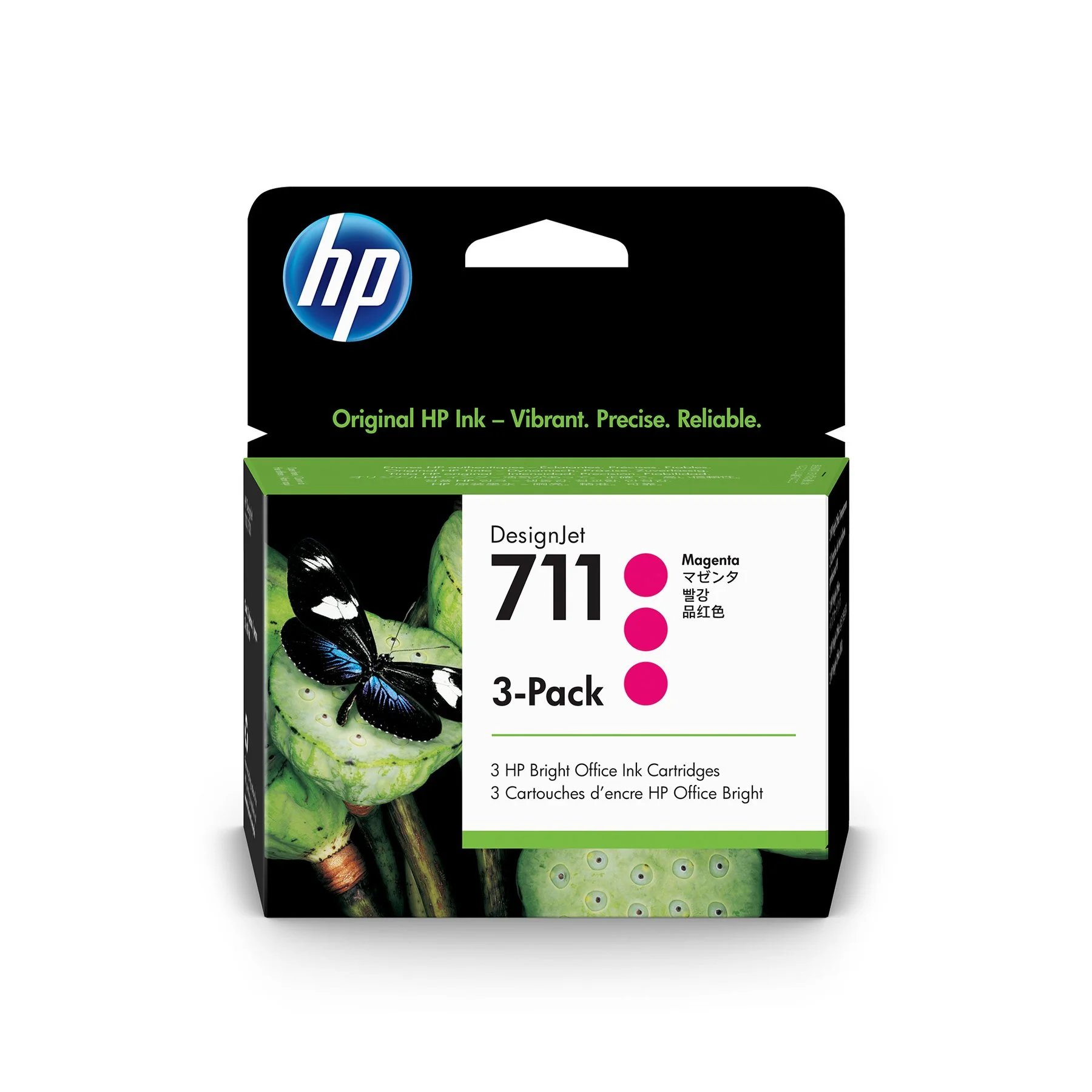 HP Cartridge No.711, T120/520, CZ135A, Magenta