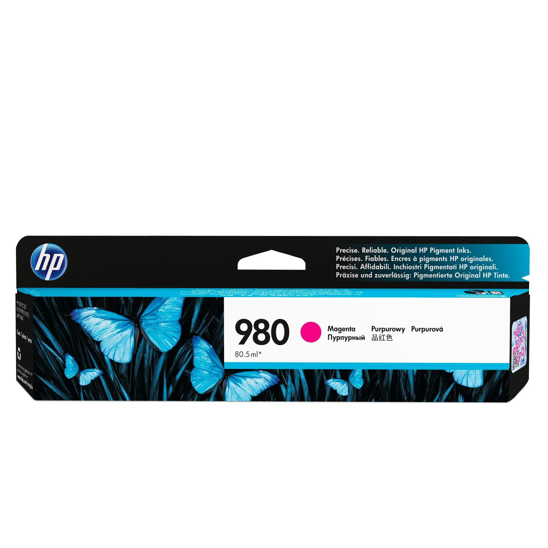 HP Cartridge D8J08A, No.980, for 6600 pages, Magenta