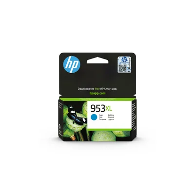 HP Cartridge F6U16AE, 953XL, 1600 pages/5%, Cyan