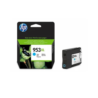 HP Cartridge F6U16AE, 953XL, 1600 pages/5%, Cyan