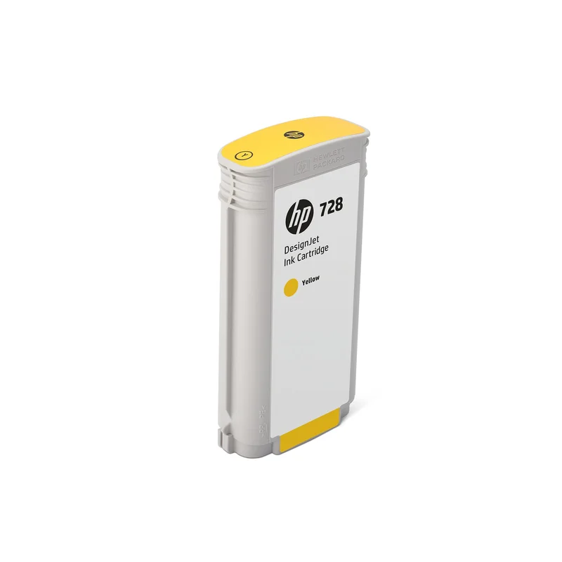 HP Cartridge No.728, F9J65A, 130 ml, Yellow